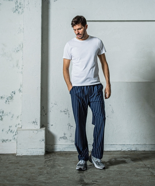 CHRIS　EASY WIDE TUCK PANTS