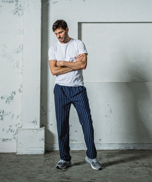 CHRIS　EASY WIDE TUCK PANTS