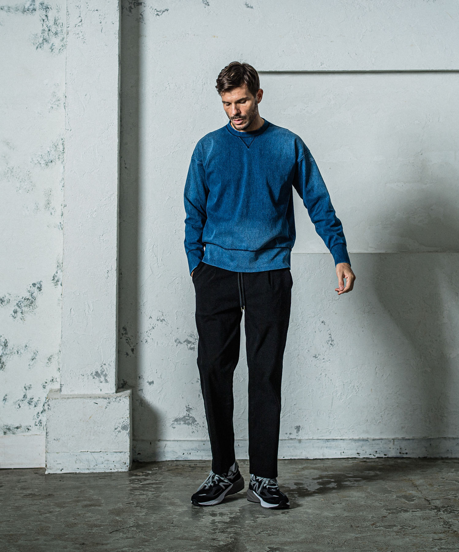 EX denim jersey  WIDE PT