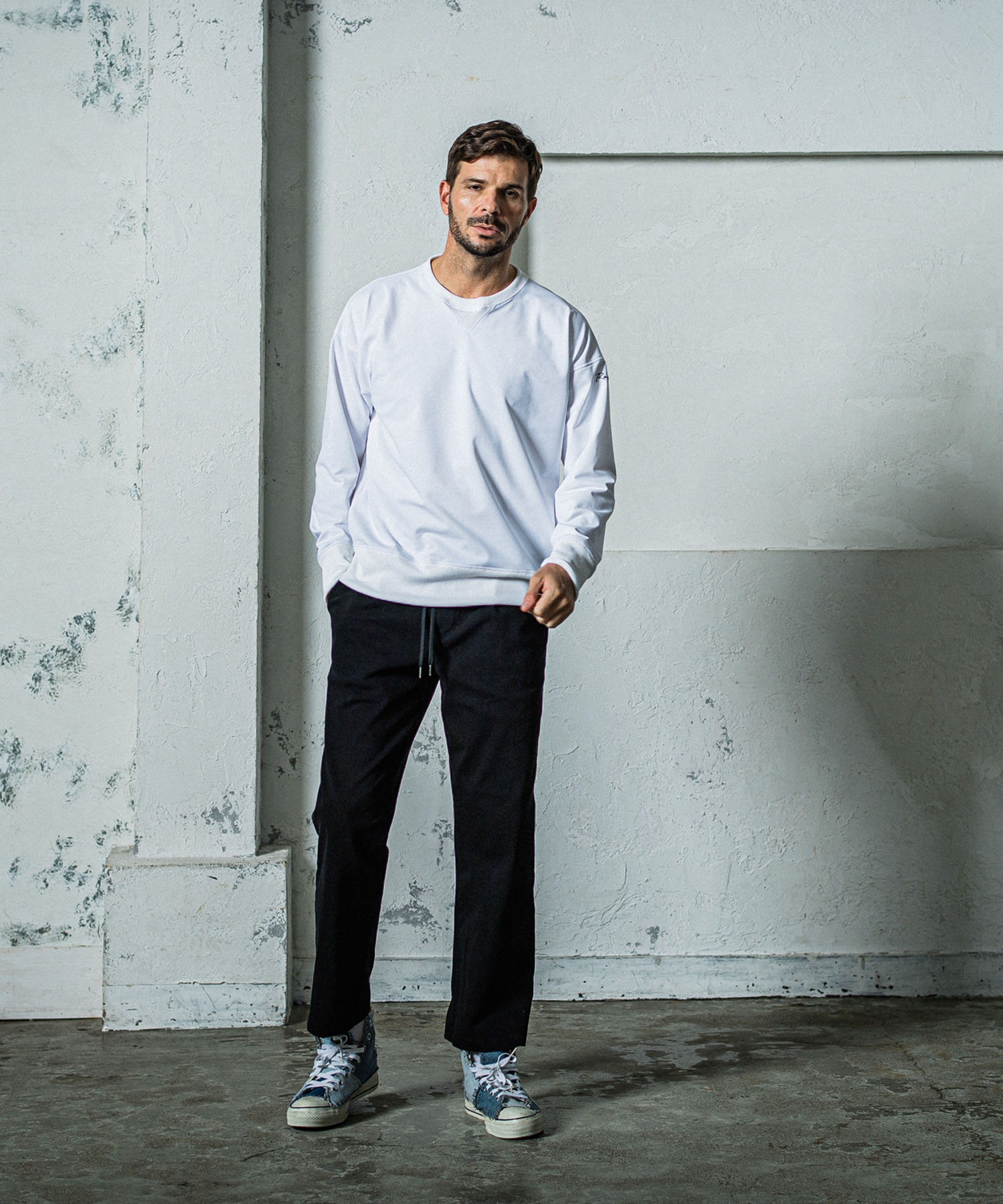 EX denim jersey  WIDE PT