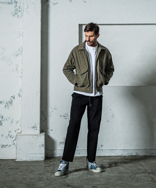 EX denim jersey  WIDE PT