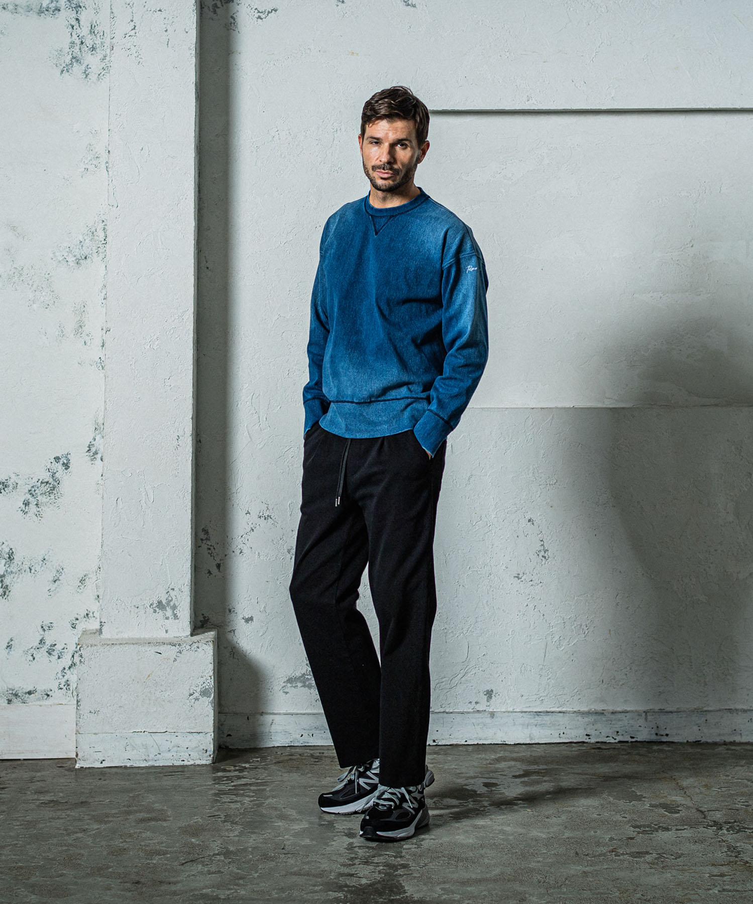 EX denim jersey  WIDE PT