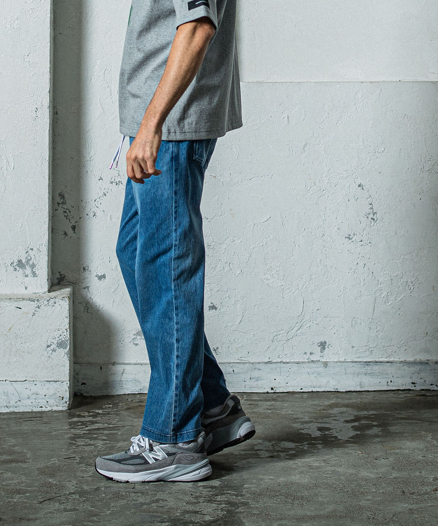 EX denim jersey  WIDE PT