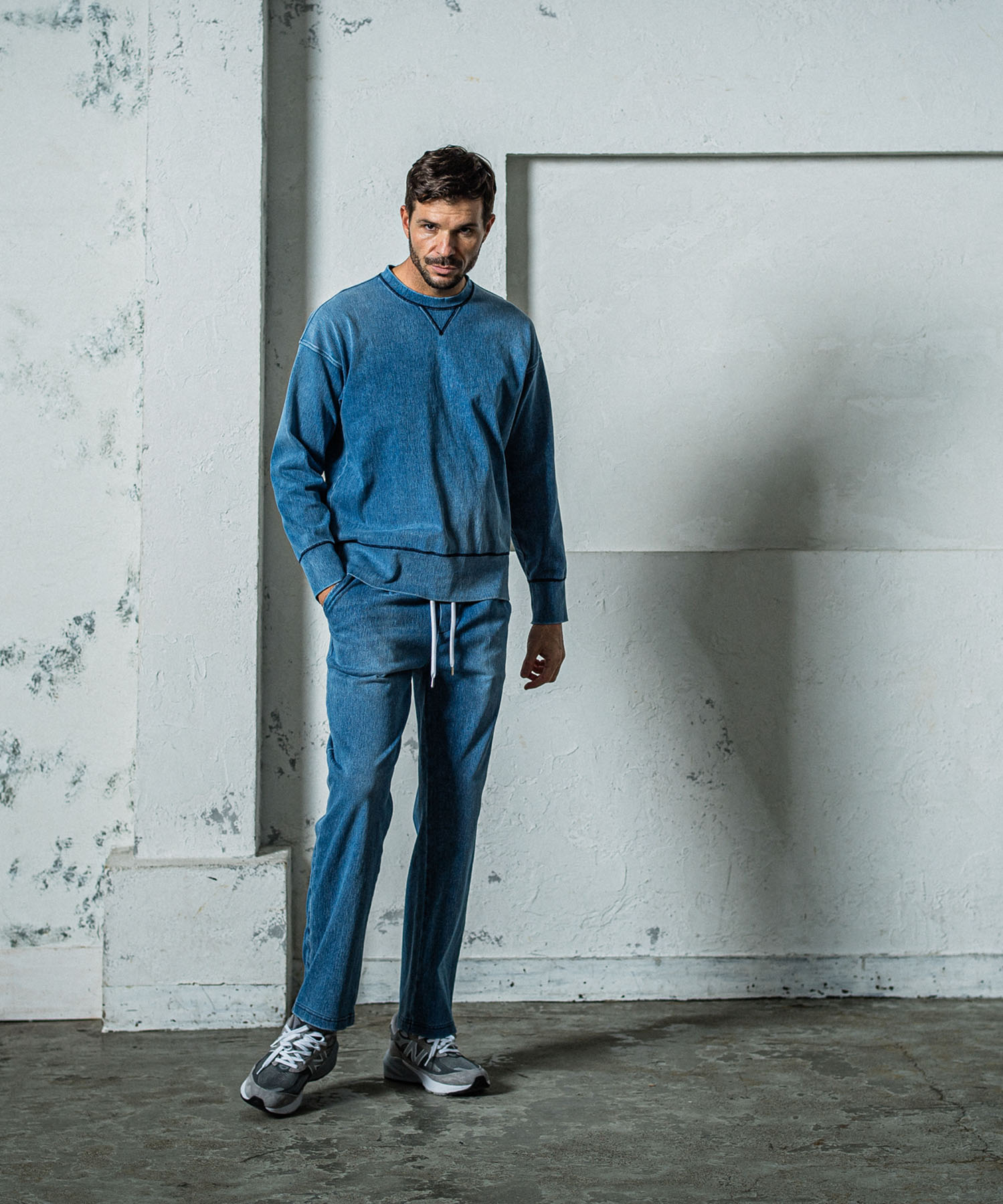 EX denim jersey  WIDE PT