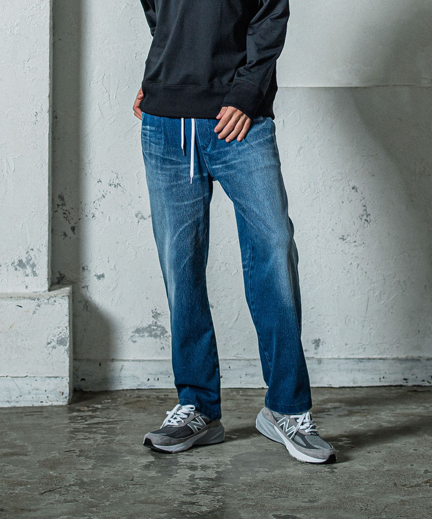 EX denim jersey  WIDE PT