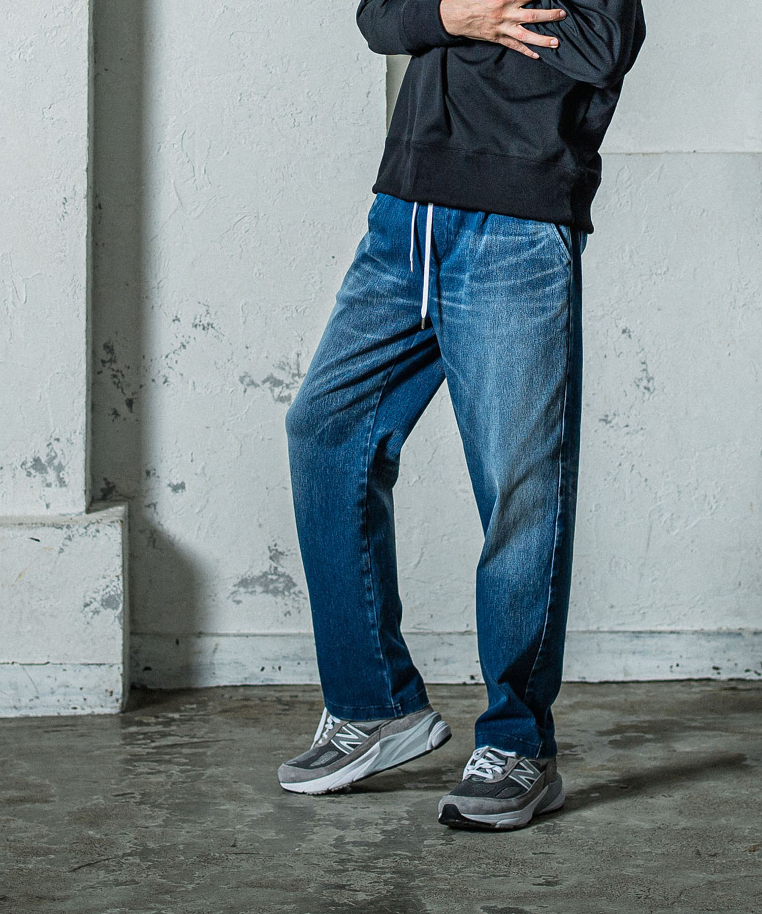 EX denim jersey  WIDE PT