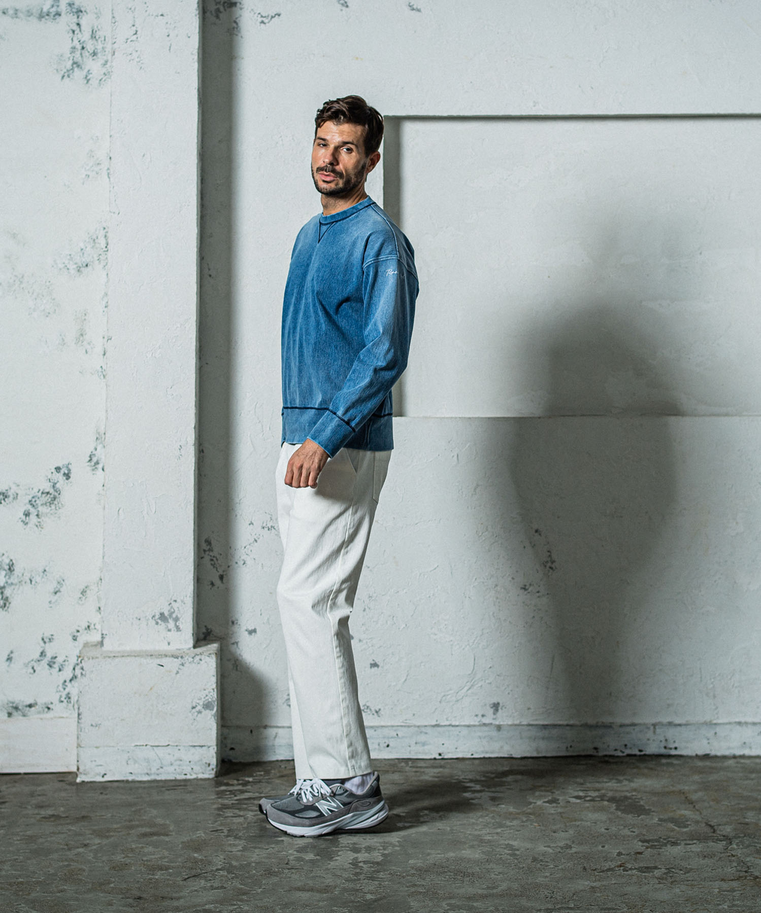 EX denim jersey  WIDE PT