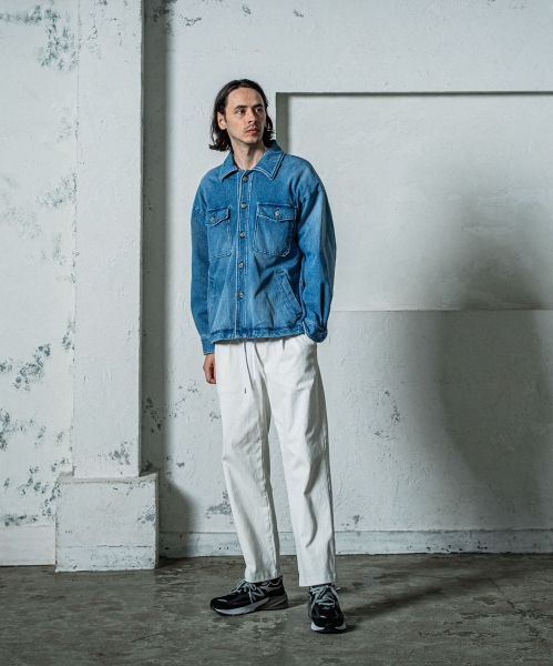 EX denim jersey  WIDE PT