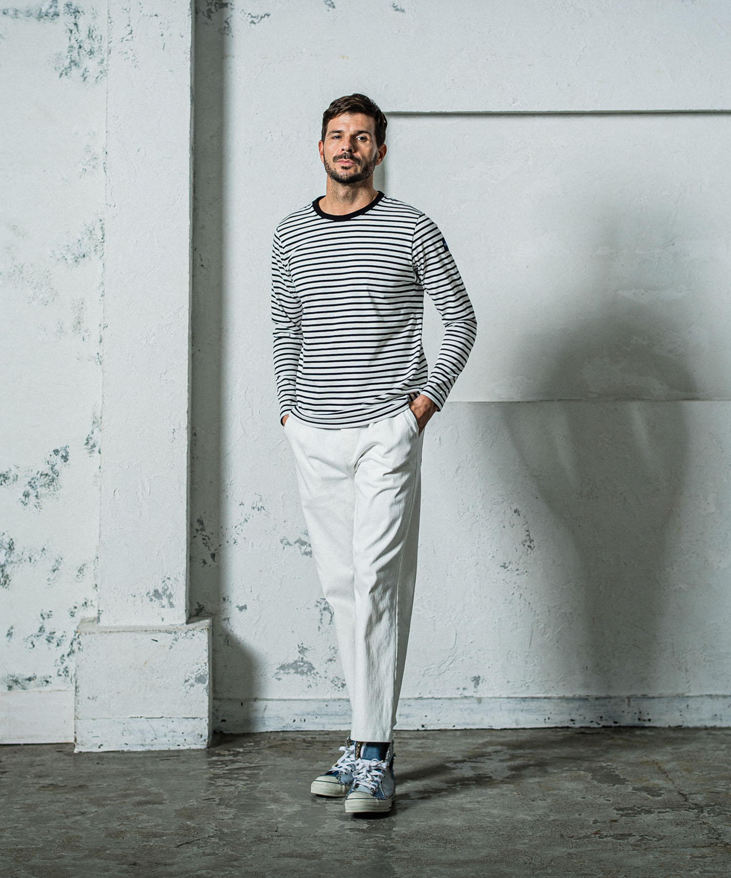 EX denim jersey  WIDE PT