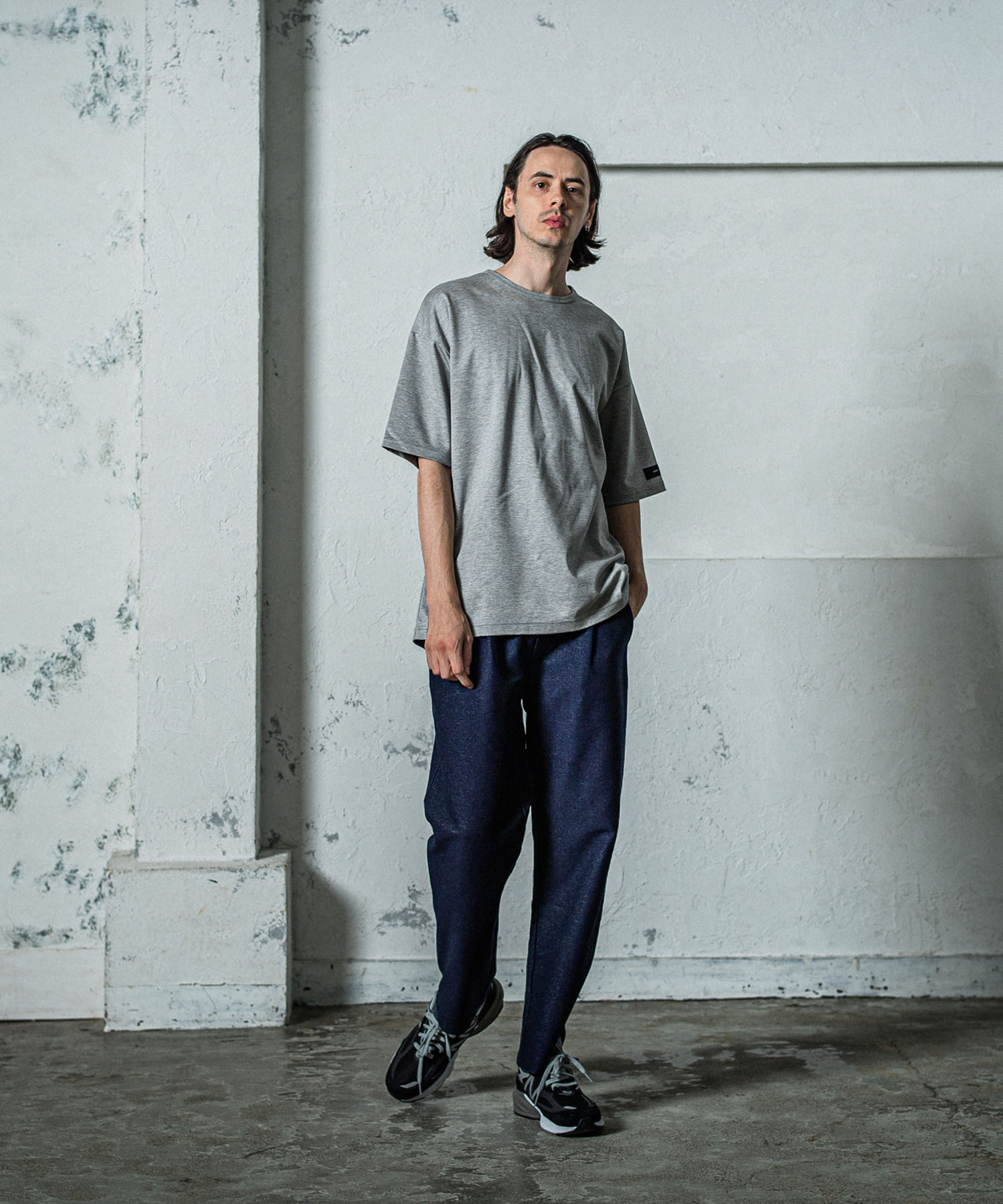 EX denim jersey  WIDE PT