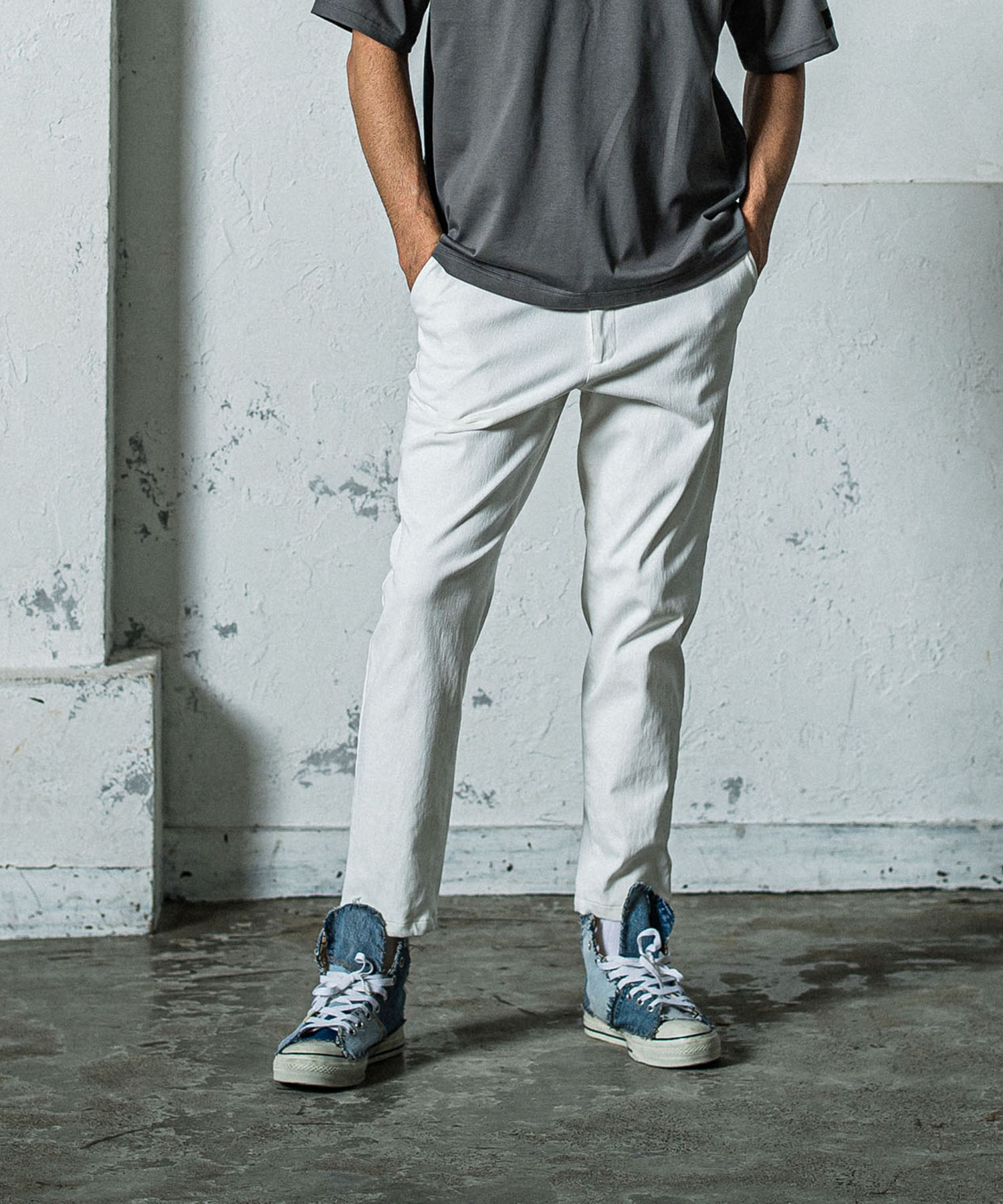 denim jersey  PAT WIDE EASY PT