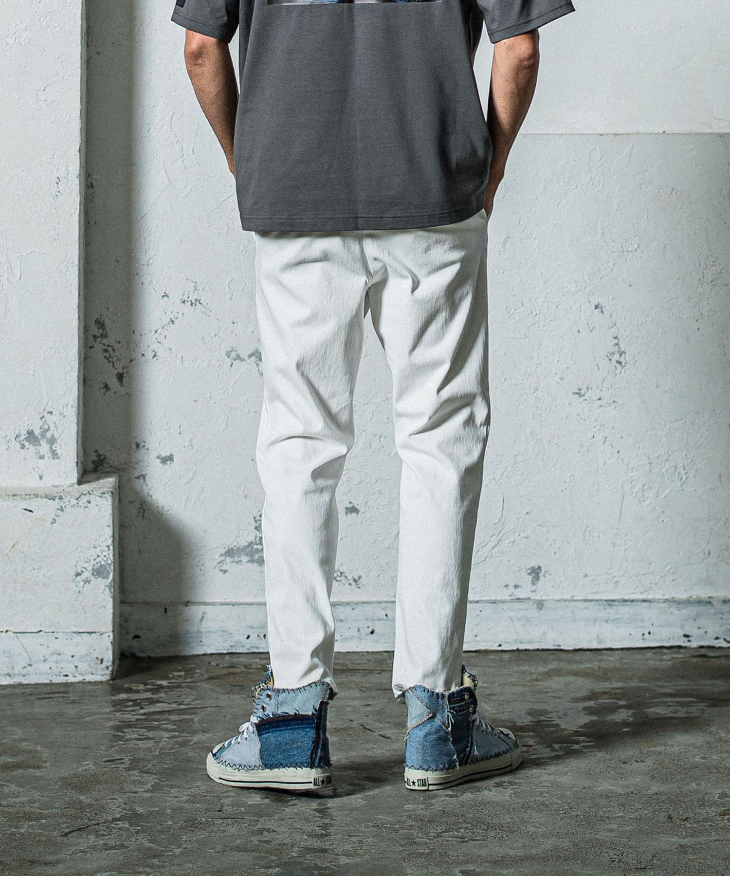 denim jersey  PAT WIDE EASY PT