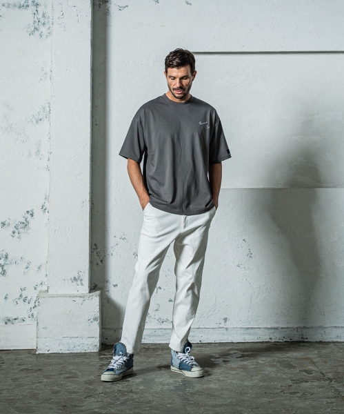 denim jersey  PAT WIDE EASY PT