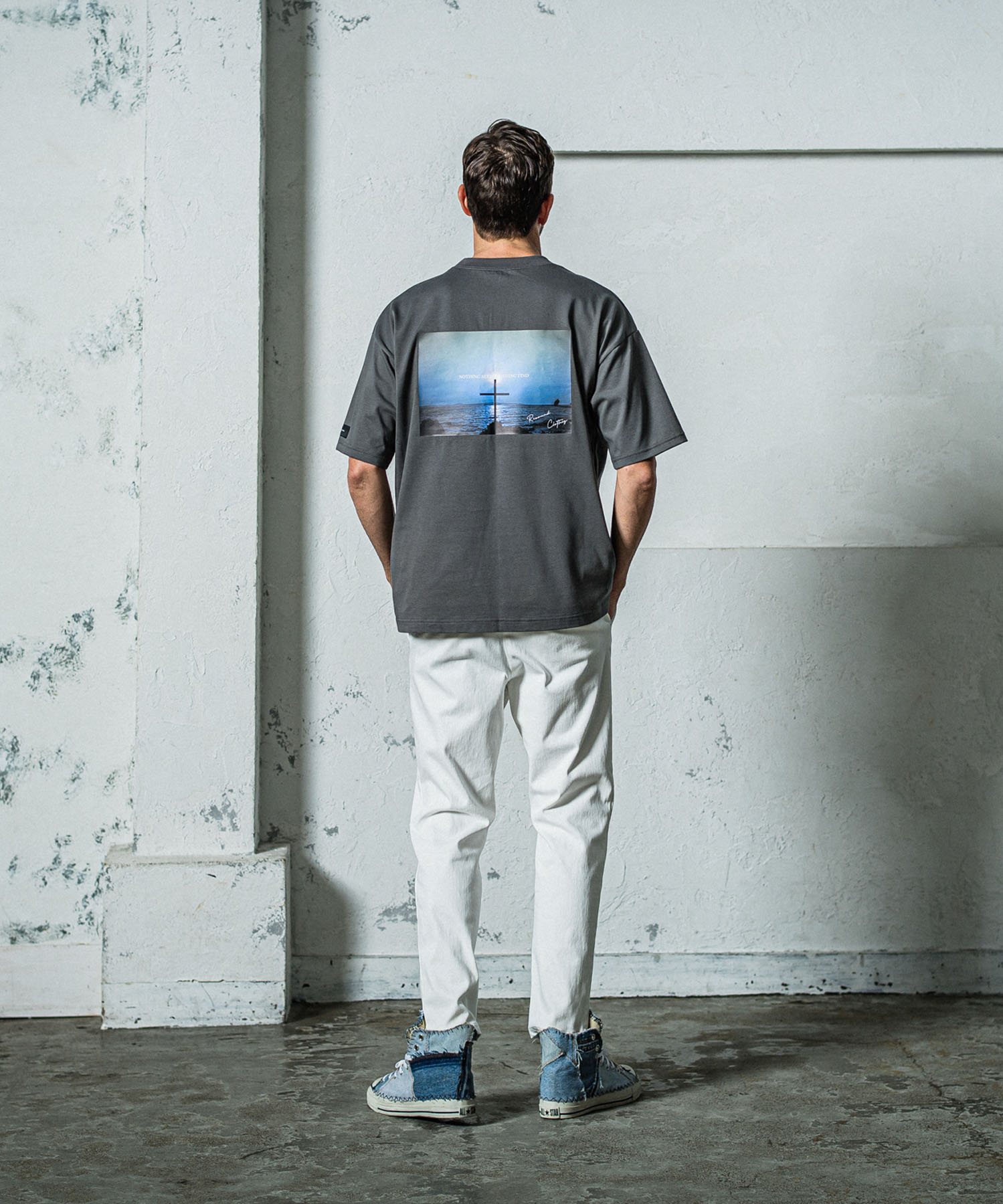 denim jersey  PAT WIDE EASY PT