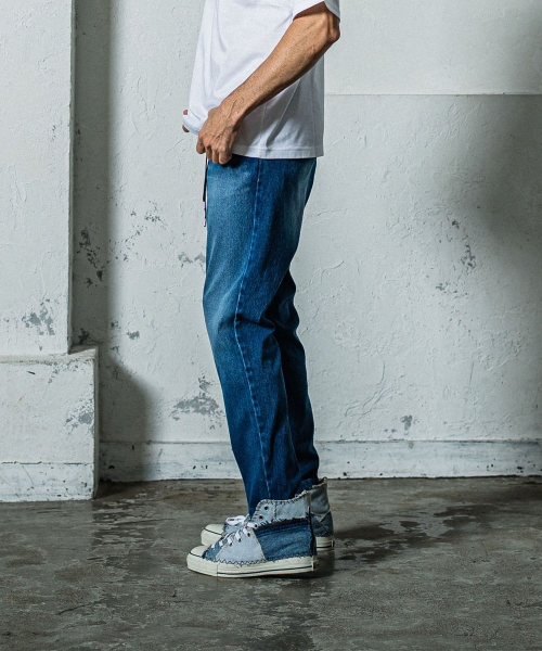 denim jersey  PAT WIDE EASY PT