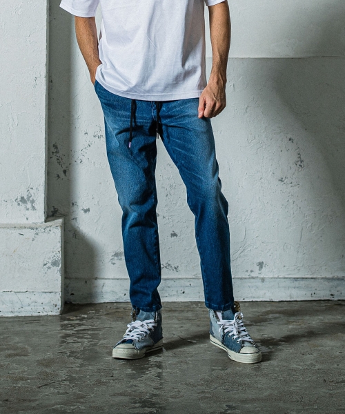 denim jersey  PAT WIDE EASY PT