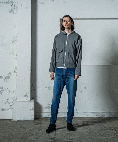 denim jersey  PAT WIDE EASY PT