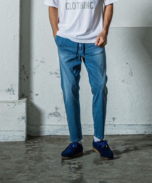 denim jersey  PAT WIDE EASY PT