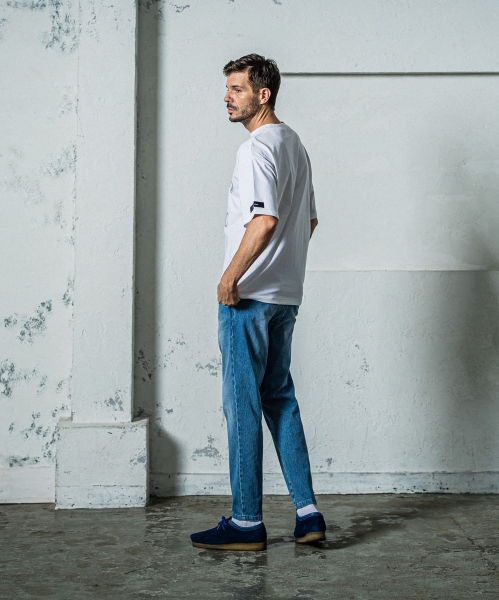 denim jersey  PAT WIDE EASY PT