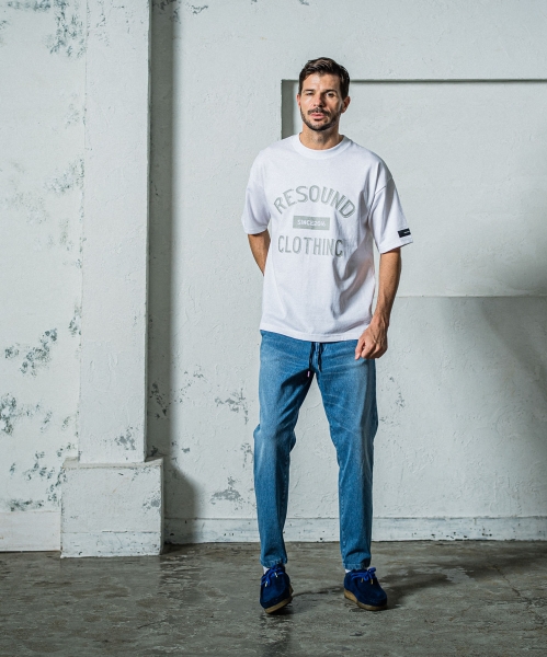 denim jersey  PAT WIDE EASY PT