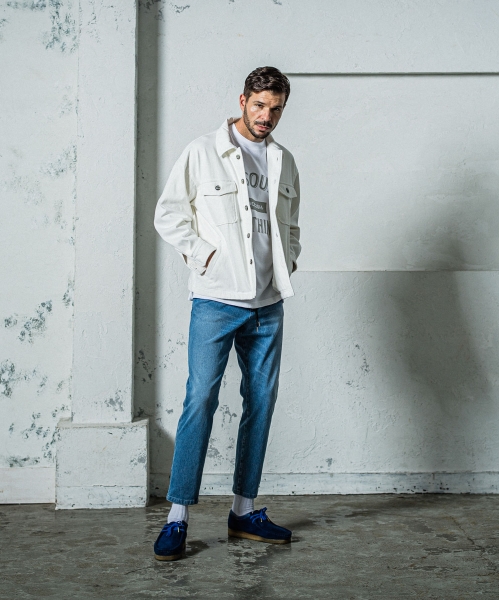 denim jersey  PAT WIDE EASY PT