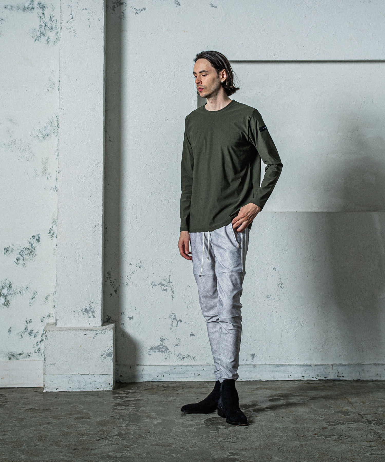 nylon longsleave Tee