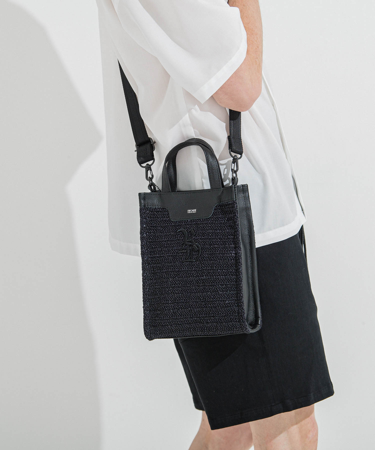 mesh mini tote bag
