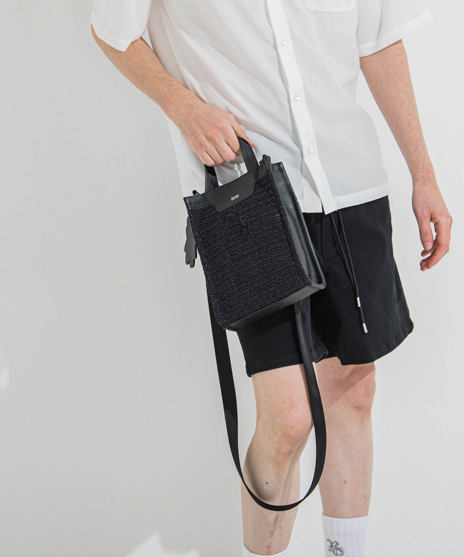 mesh　mini tote bag