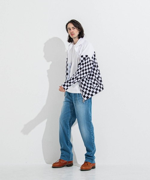 RUSH  OVER  ZIPUP　HOODIE