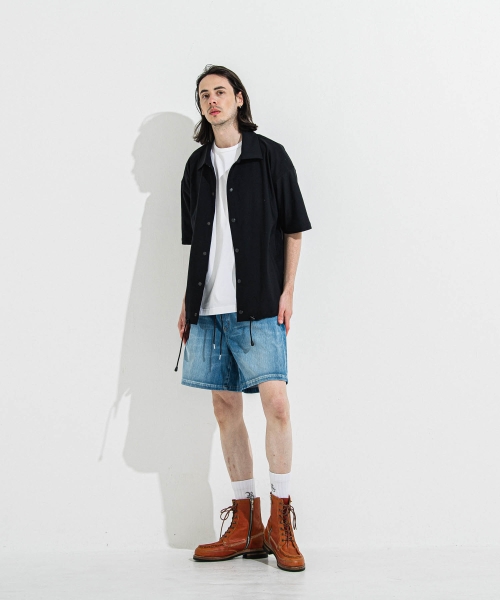 DENIM JERSEY   SHORTS