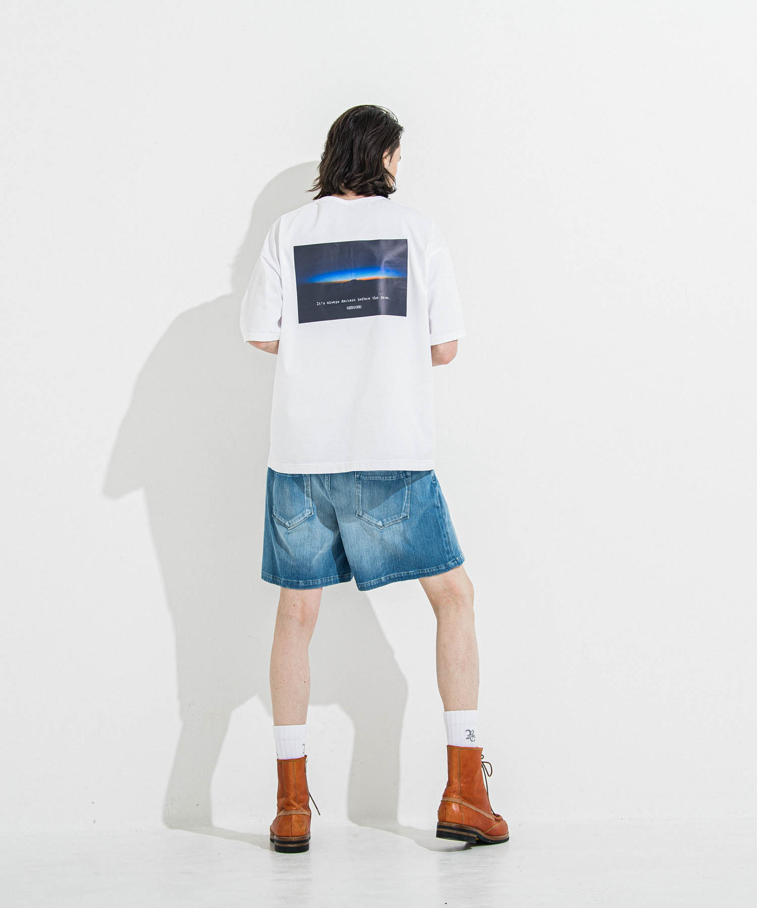 DENIM JERSEY   SHORTS