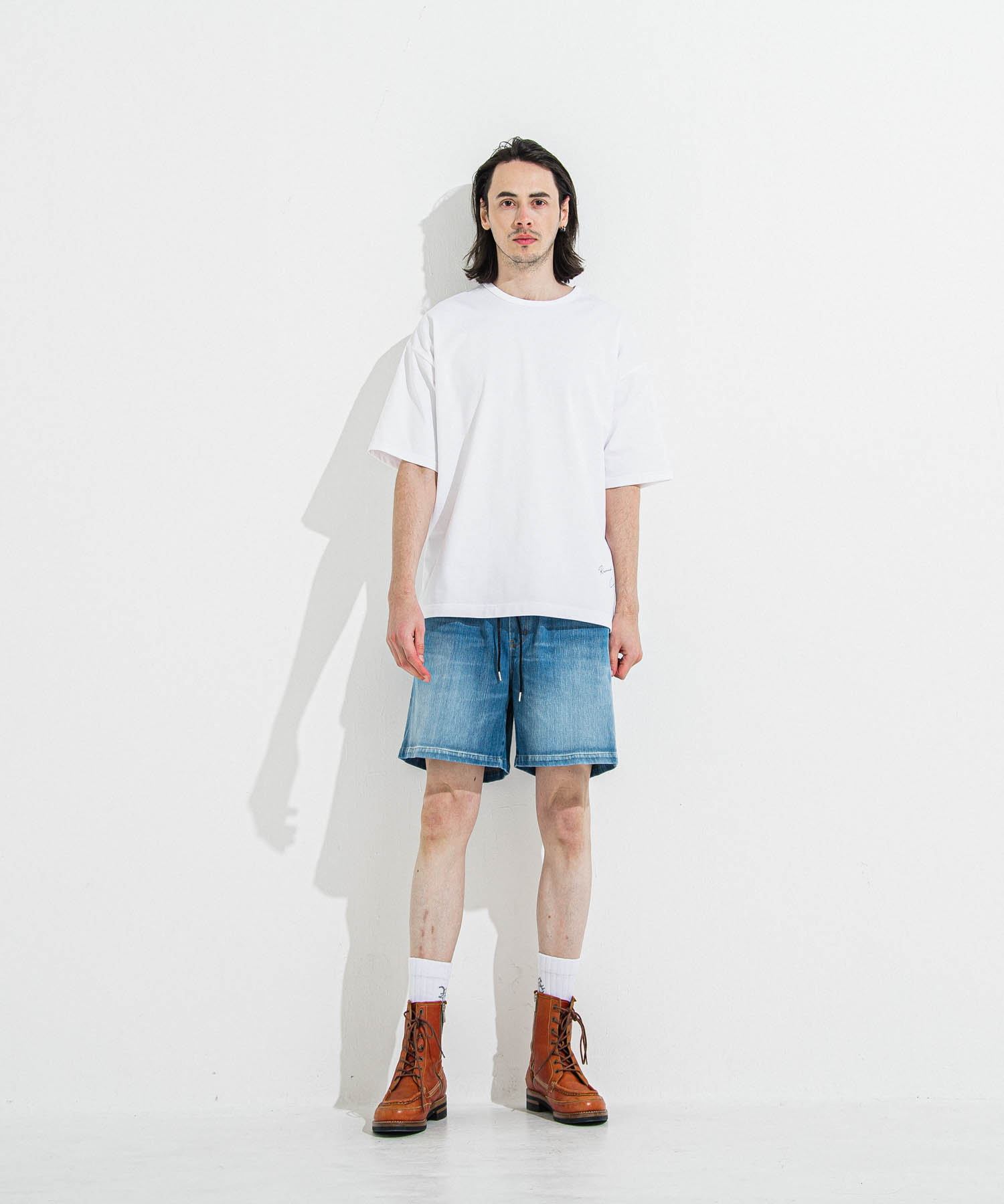 DENIM JERSEY   SHORTS