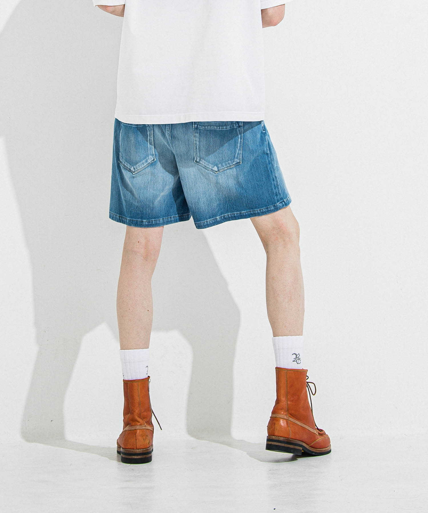 DENIM JERSEY   SHORTS