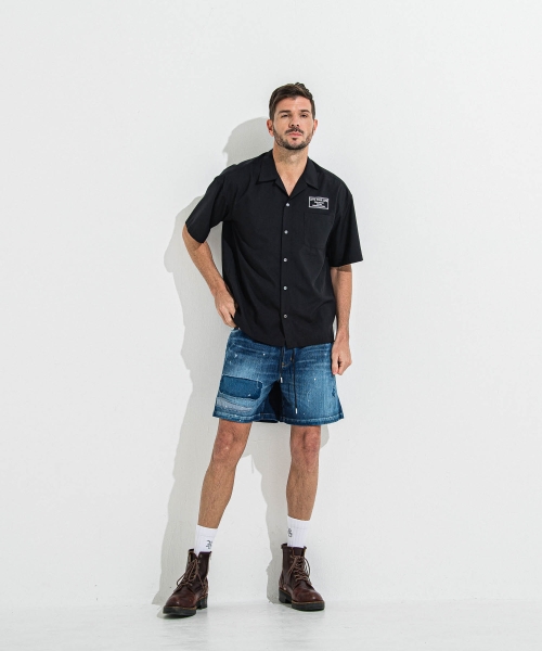 DENIM JERSEY   SHORTS