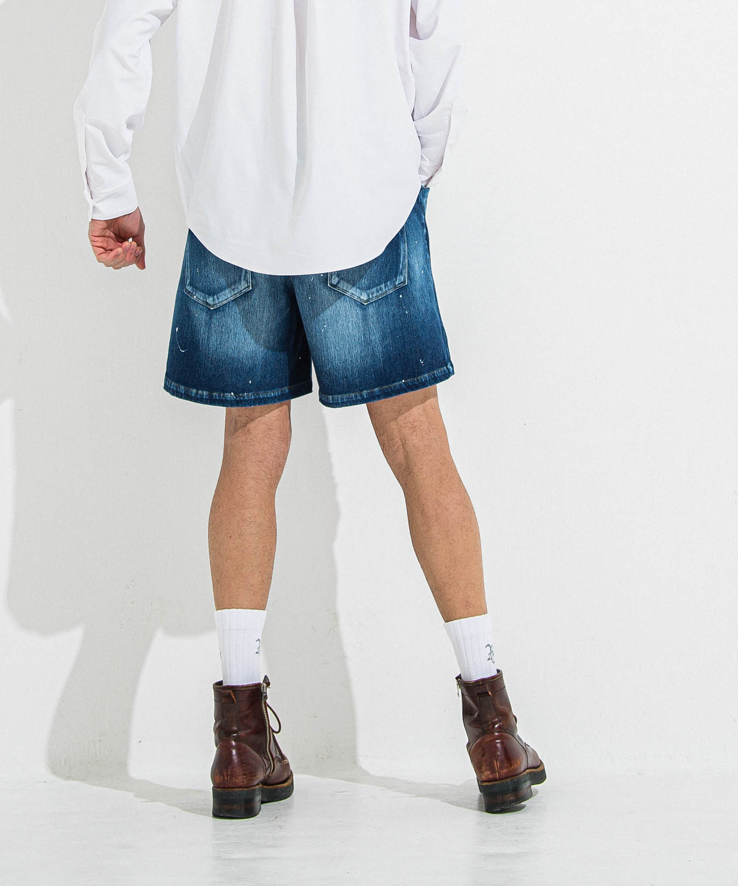 DENIM JERSEY   SHORTS