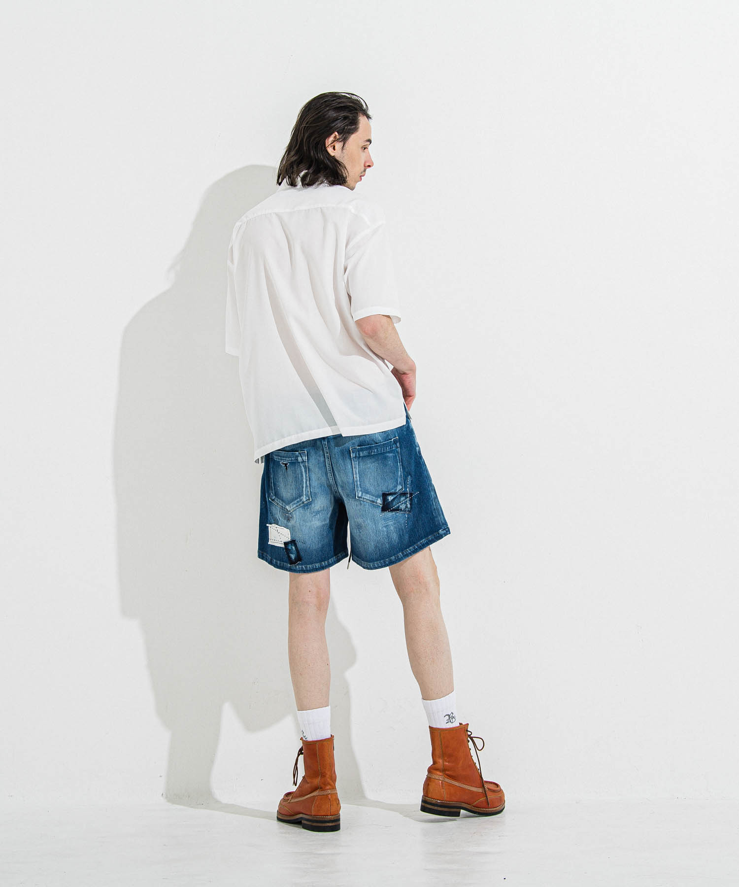 DENIM JERSEY   SHORTS