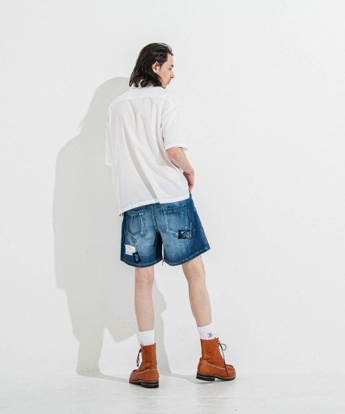 DENIM JERSEY   SHORTS