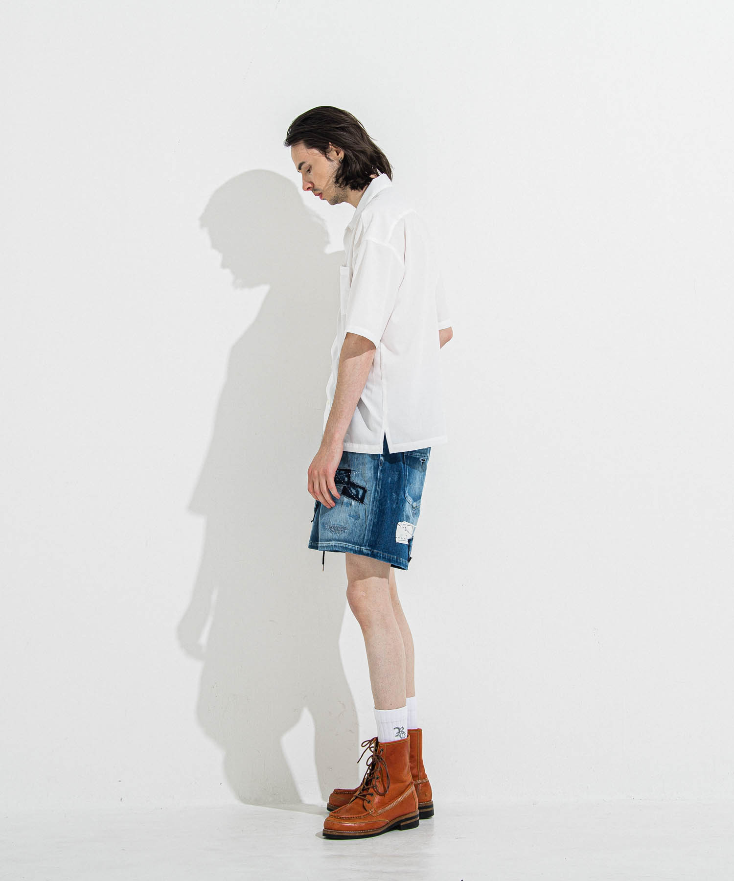 DENIM JERSEY   SHORTS