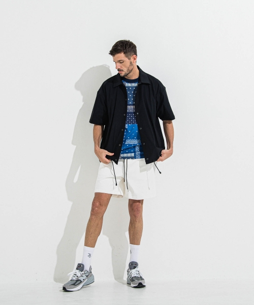 DENIM JERSEY   SHORTS