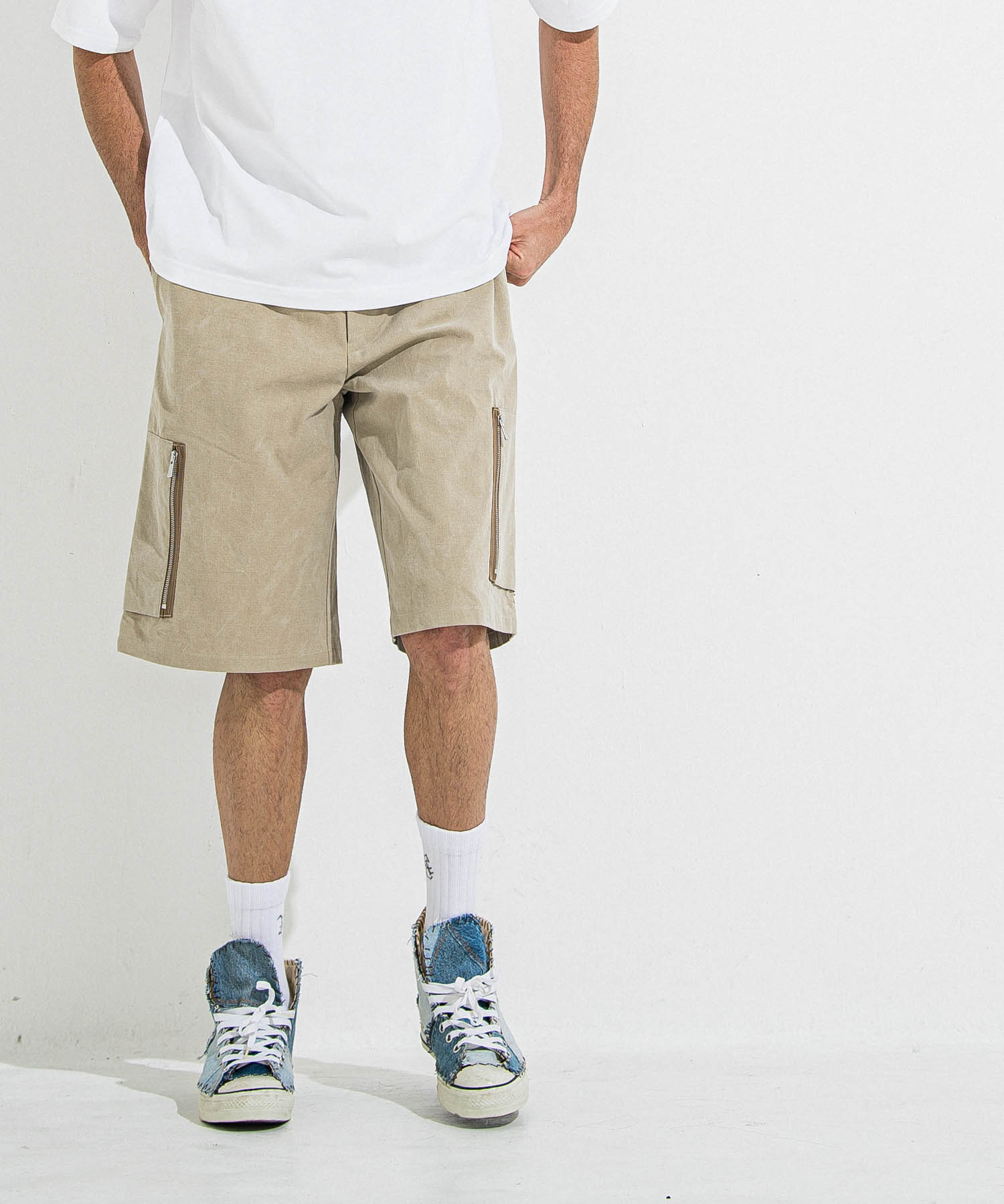 DAVID CARGO HALF PANTS