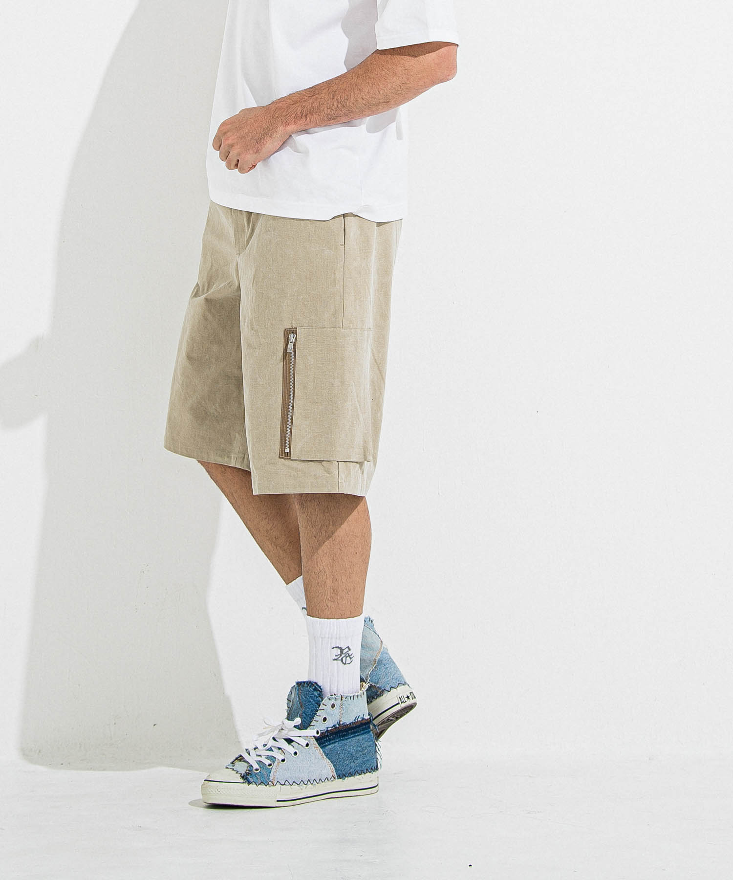 DAVID CARGO HALF PANTS