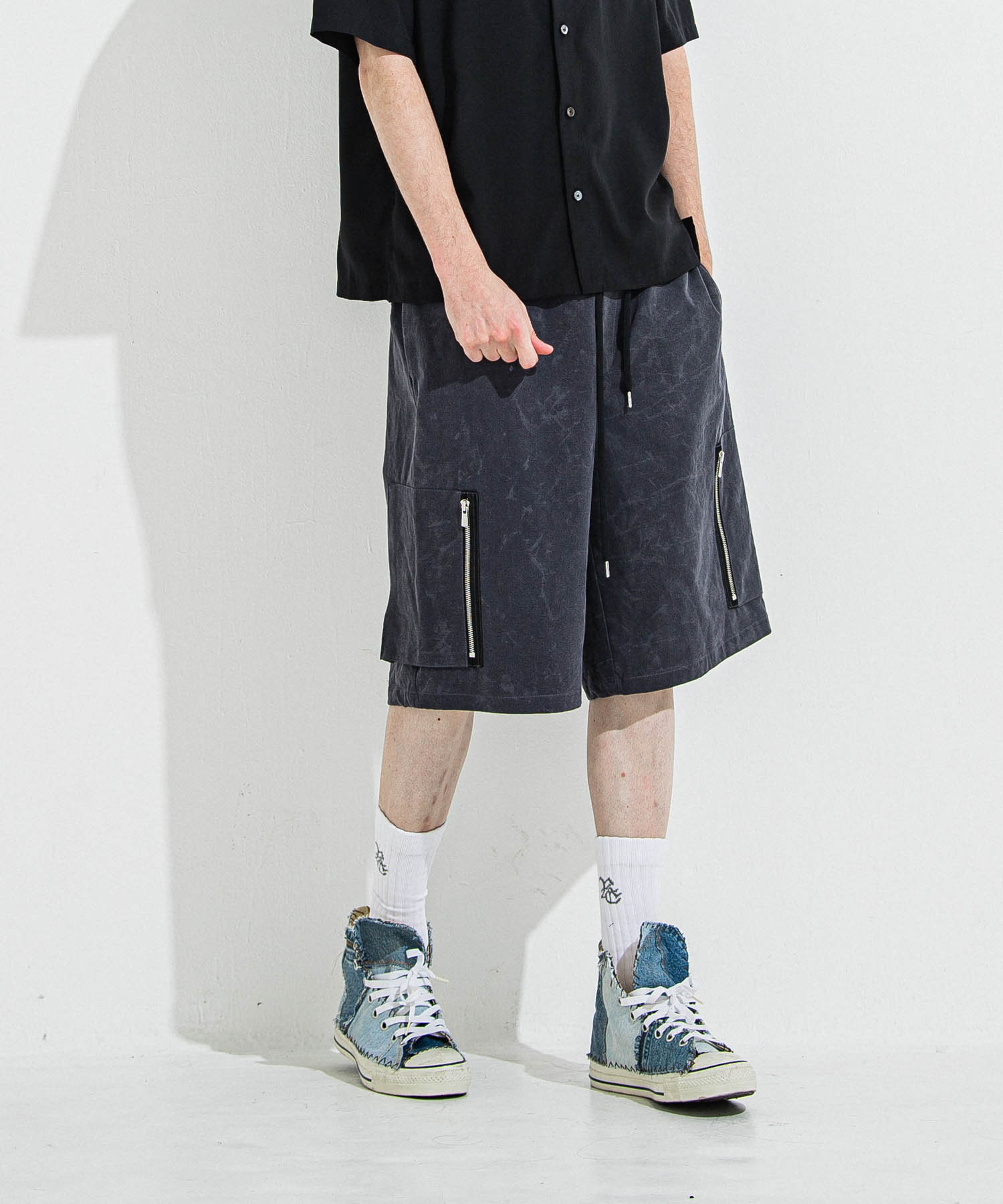 DAVID CARGO HALF PANTS