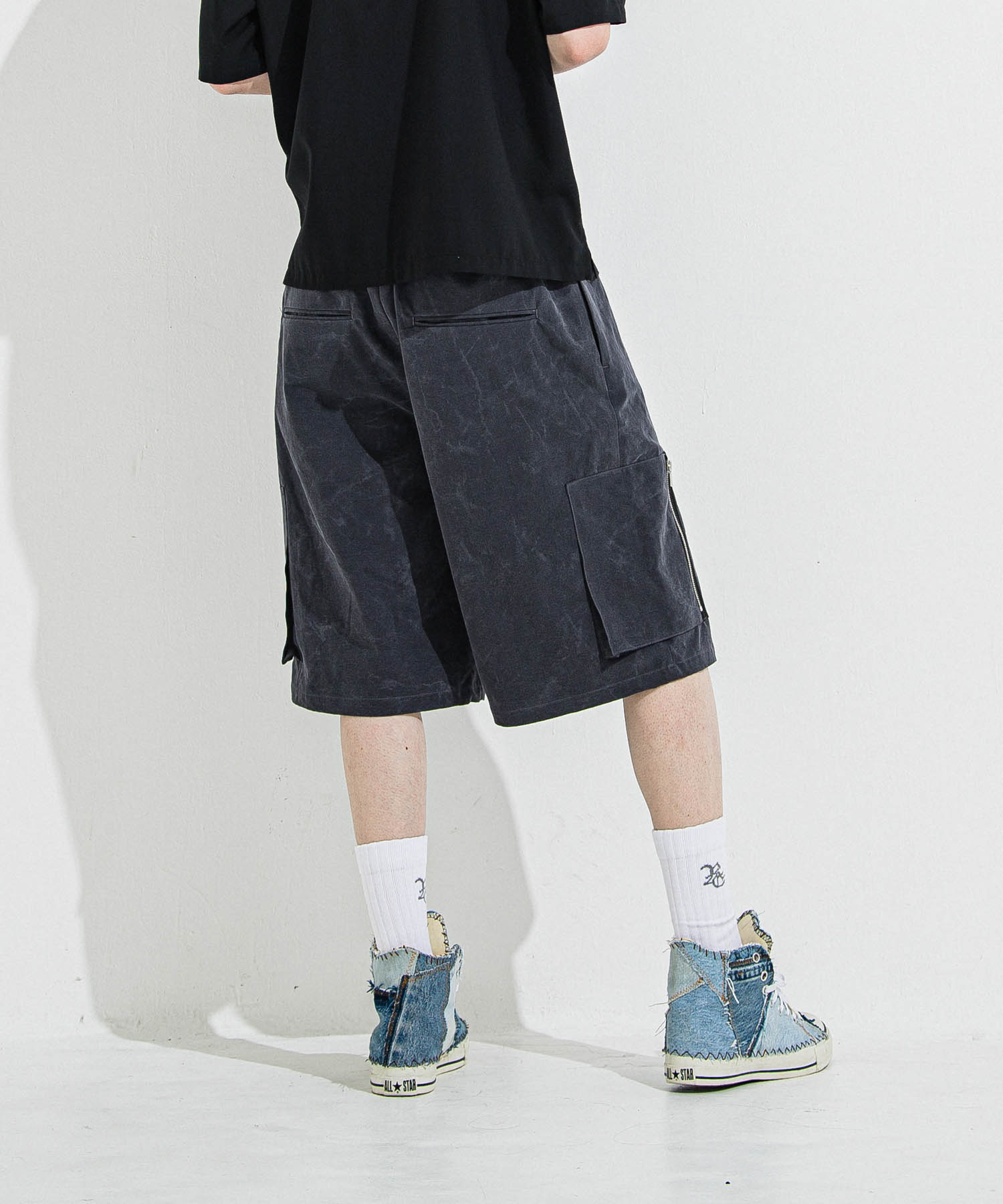 DAVID CARGO HALF PANTS