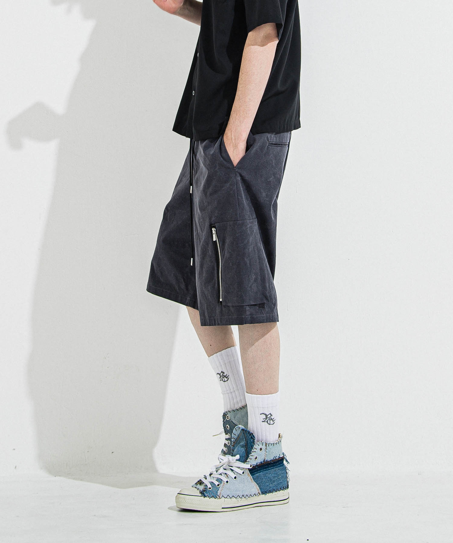 DAVID CARGO HALF PANTS