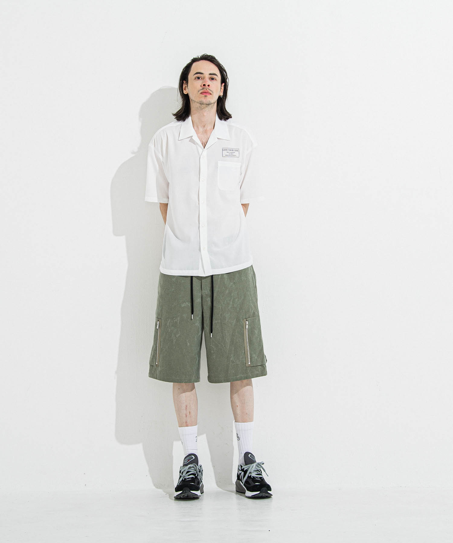 DAVID CARGO HALF PANTS