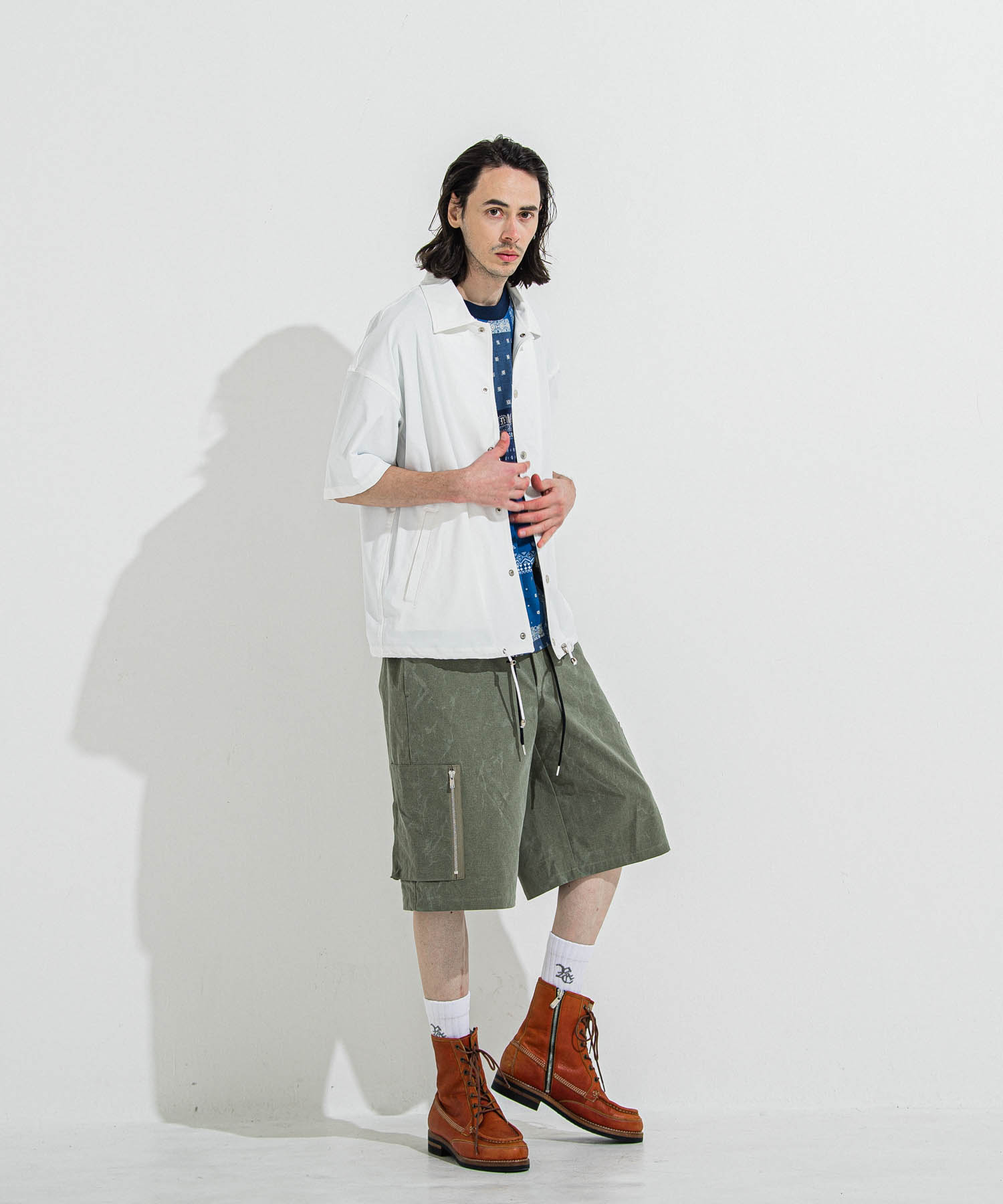 DAVID CARGO HALF PANTS