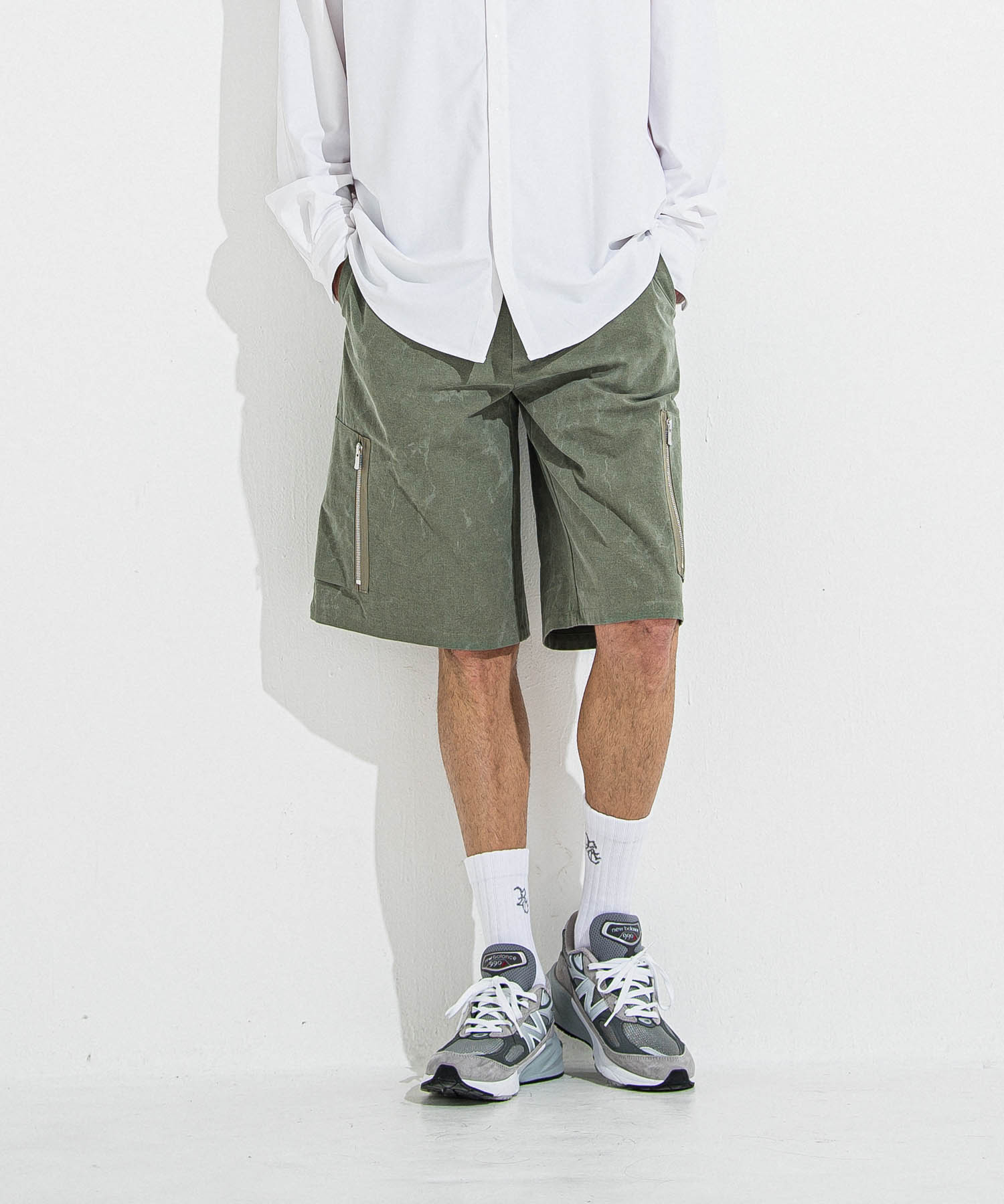 DAVID CARGO HALF PANTS