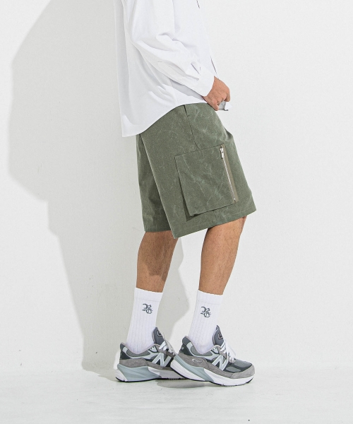 DAVID CARGO HALF PANTS