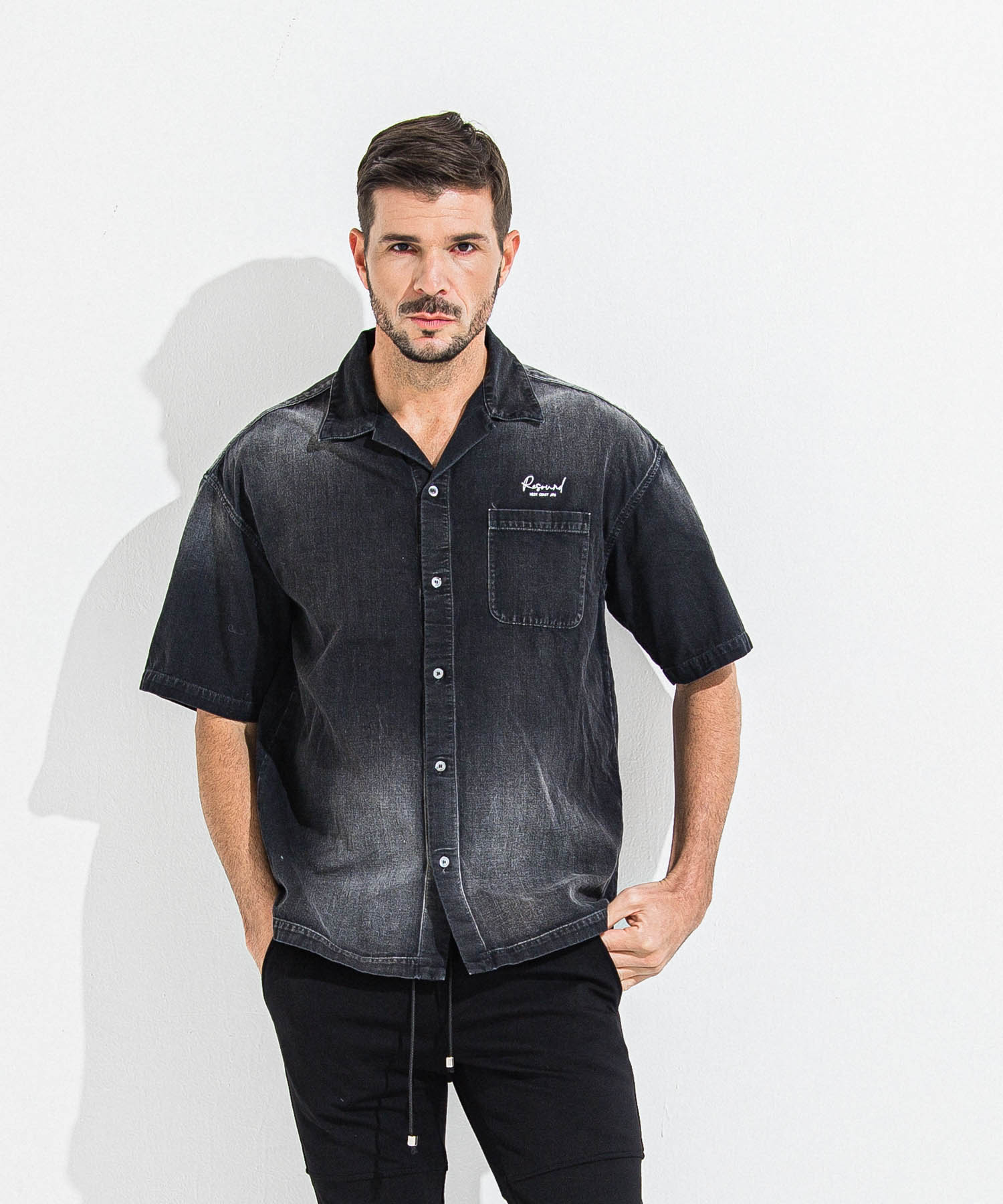 ZACK HALF DENIM SHIRTS