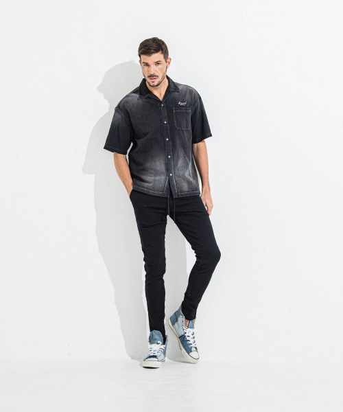 ZACK HALF DENIM SHIRTS